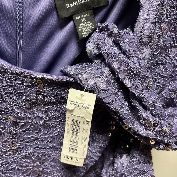 NWT Woman’s Lavender Dress 2 pieces Size 18 - Picture 3 of 3